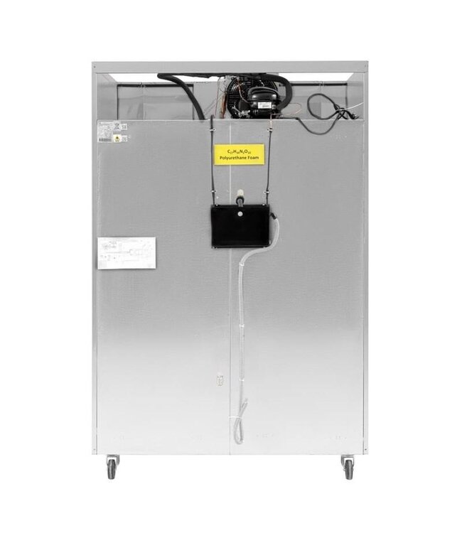 Vrieskast Polar | Dubbeldeurs | 1400L | 2/1GN | (H)215x(B)140x(D)81cm
