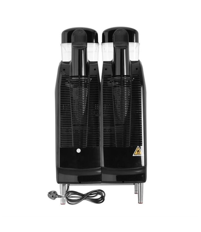 Slush puppy machine | 2x 12L | Laag suiker- en alcoholgehalte