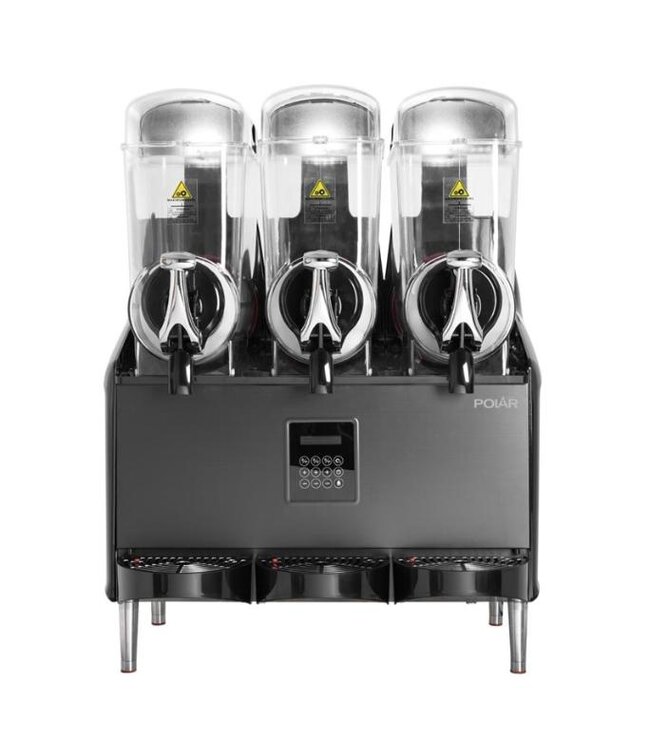 Slush puppy machine | 3x 12L | Laag suiker- en alcoholgehalte