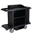 Rubbermaid Schoonmaakwagen Chambermaid | Rubbermaid | Met opbergkast en stofzuigerhouder