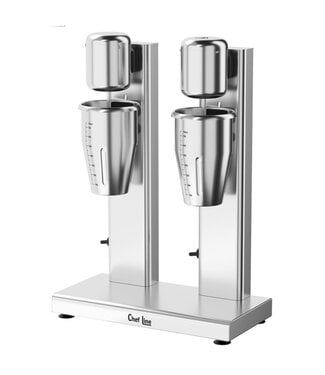 Chef Line Milkshake mixer Chef Line | Dubbel | Met 2 RVS bekers