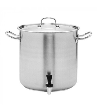 Pujadas Kookpan met kraan - 24 liter