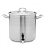 Pujadas Kookpan met kraan - 24 liter