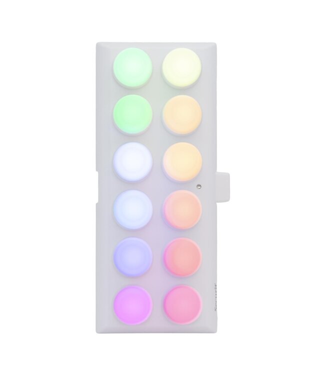 LED Theelichten set Amsterdam RGB | Multicolor | 12 Stuks