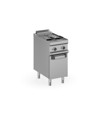 MBM Friteuse Magistra Plus 700 | Staand model | Elektrisch | 2x 7 Liter | 2x 5,25kW | (H)85x(B)40x(D)71,4cm