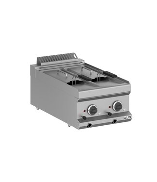MBM Friteuse Magistra Plus 700 | Tafelmodel | Elektrisch | 2x 6 Liter | 2x 5,25kW | (H)25x(B)40x(D)71,4cm