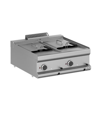 MBM Friteuse Magistra Plus 700 | Tafelmodel | Elektrisch | 2x 12 Liter | 2x 9kW | (H)25x(B)70x(D)71,4cm