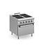 MBM Elektrisch fornuis Magistra Plus 900 | 4-Pits | Met oven | 3x 3kW + 1x 4kW| (H)85x(B)80x(D)90cm