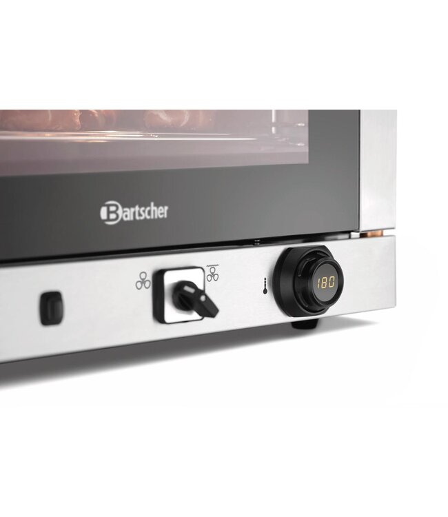 Heteluchtoven AT230-MDI | Met vochtfunctie en zijdelingse deuraanslag