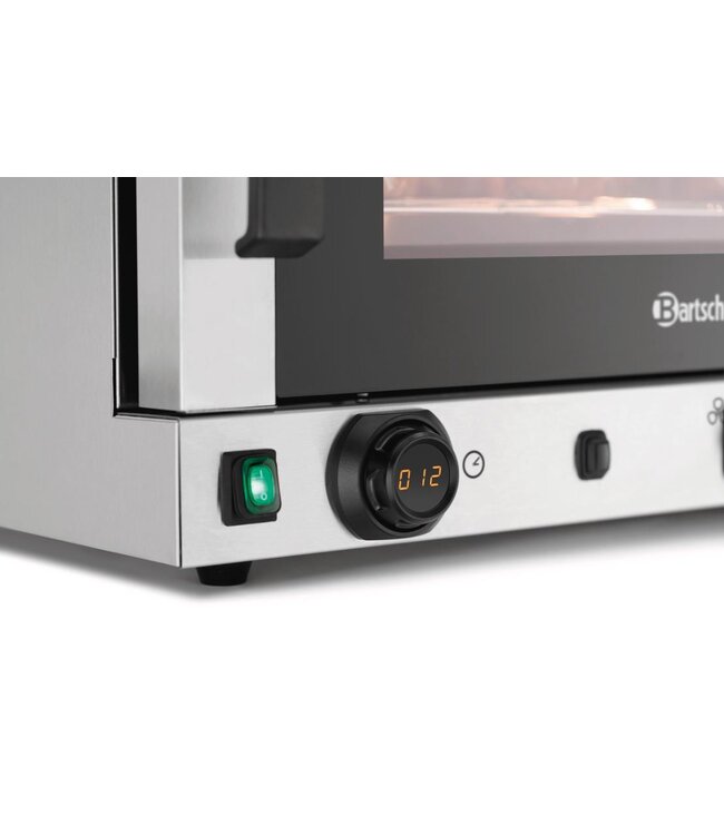 Heteluchtoven AT230-MDI | Met vochtfunctie en zijdelingse deuraanslag