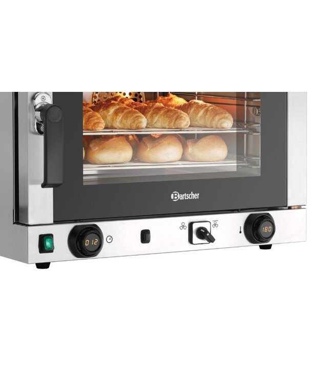 Heteluchtoven AT230-MDI | Met vochtfunctie en zijdelingse deuraanslag