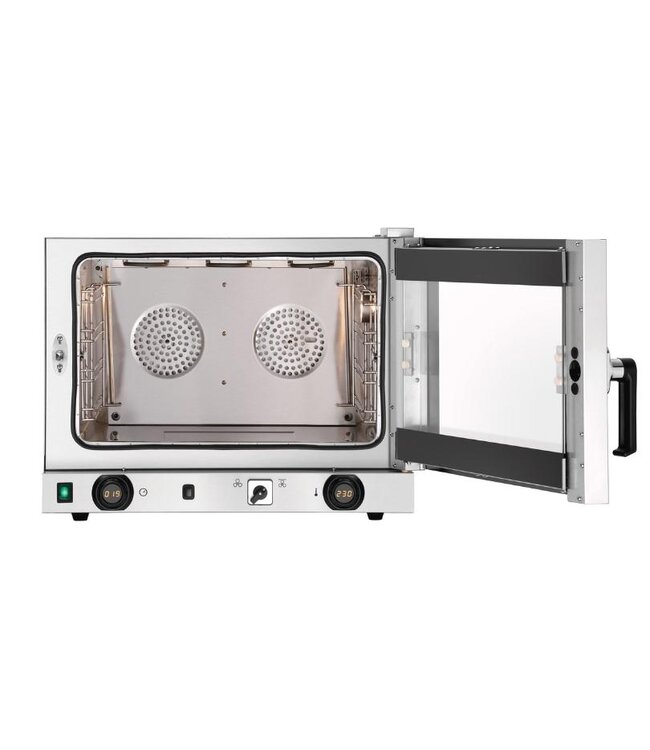 Heteluchtoven AT230-MDI | Met vochtfunctie en zijdelingse deuraanslag