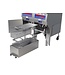 Automatische oliefilter friteuse | 2x30L | 2x14kW | (B)868x(D)797x(H)1143mm