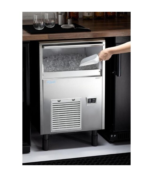IJsblokjesmachine Polar | Holle ijsblokjes | 33kg/24u | 16 kg bunker
