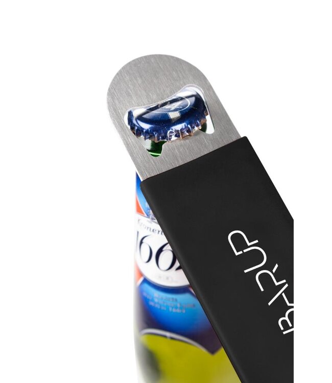 Bar blade flesopener | Zwart/RVS