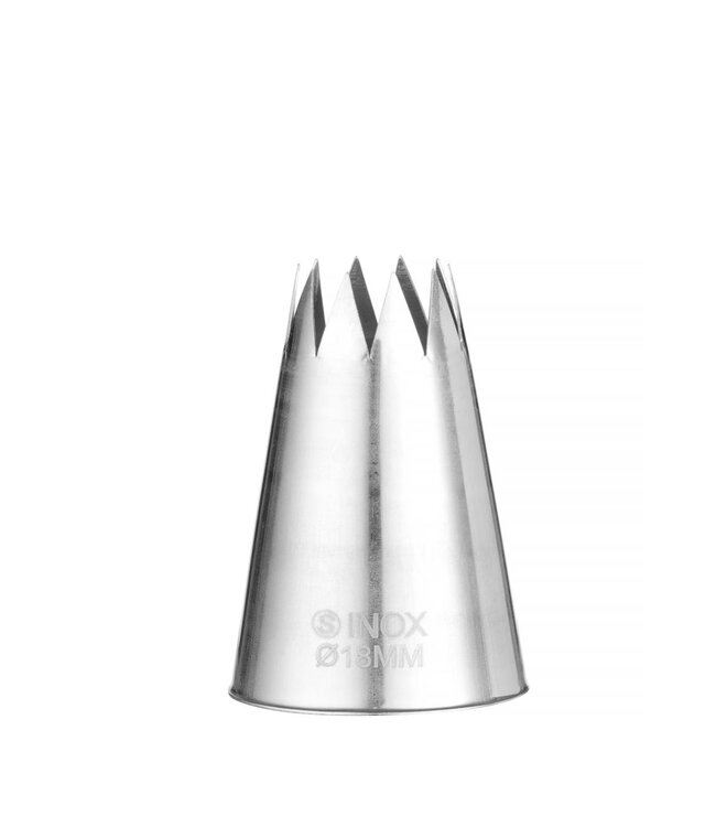 Spuitmondjes set | Ster | Gekarteld | 7 Stuks