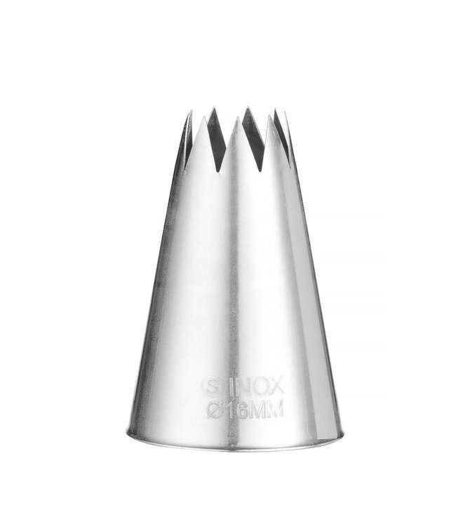 Spuitmondjes set | Ster | Gekarteld | 7 Stuks