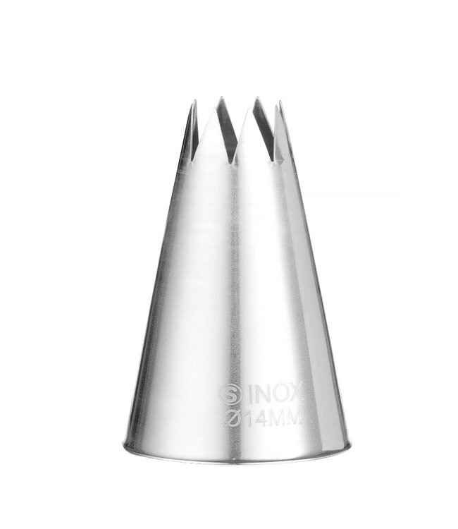 Spuitmondjes set | Ster | Gekarteld | 7 Stuks