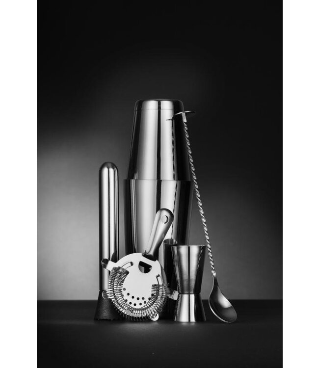 Bartender cocktail set | 5-Delig | RVS