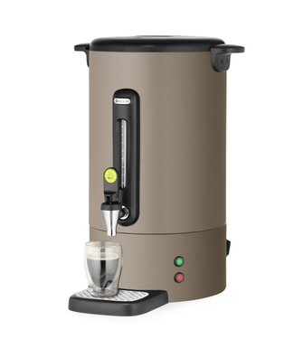 Hendi Percolator UNIQ | 14 Liter | Met non-drip kraan | Taupe