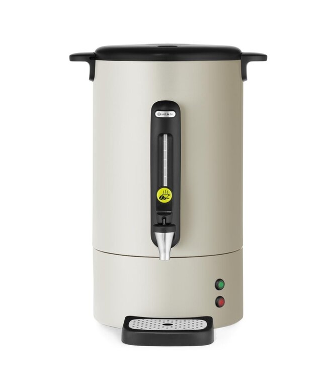 Percolator UNIQ | 14 Liter | Met non-drip kraan | Lichtgrijs