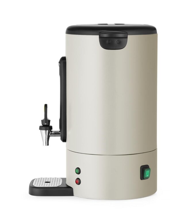 Percolator UNIQ | 14 Liter | Met non-drip kraan | Lichtgrijs