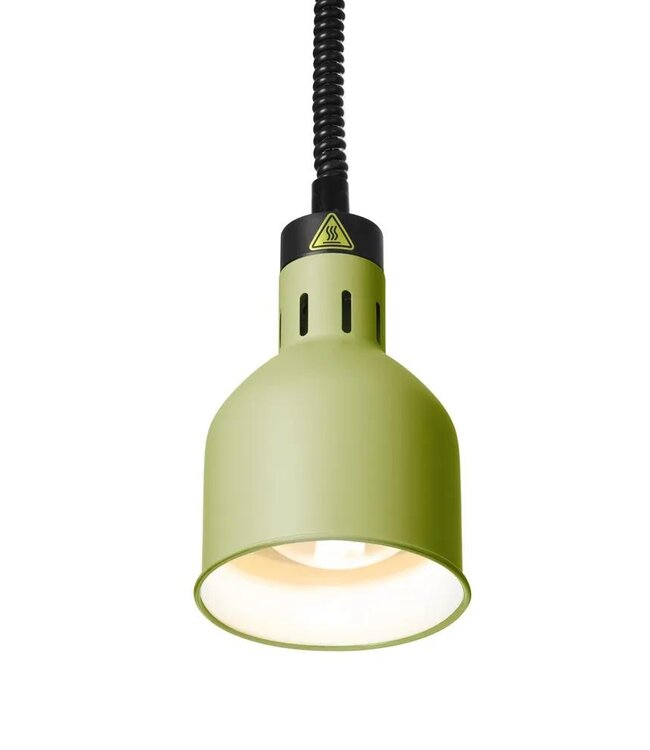 Warmtelamp verstelbaar cilindrisch | Infrarood | Groen | 17,5x(H)25cm