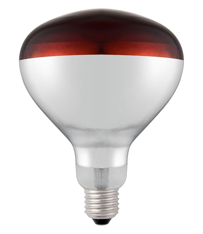 Warmtelamp infrarood | E27 | Rood | Ø12,5x(H)17cm