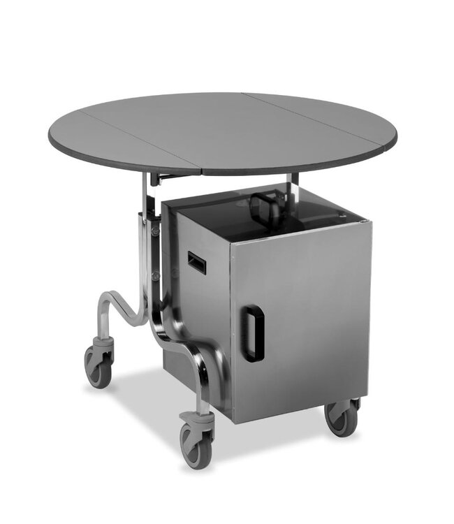 Roltafel Pleiadi R | Roomservice | Rond | Opklapbaar