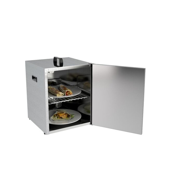 Thermobox Pleiadi T voor 2x 32cm borden | RVS | +70 graden