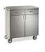 Rocam Serveerstation Polar 2 B | RVS | Met 2 deuren en 2 lades