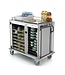 Thermocare verwarmde serveerwagen | Roomservice | 10x 1/1GN + 8x 2/1GN