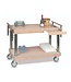 Rocam Serveerwagen Artemide 2 | Roomservice | Massief hout | Diverse opties