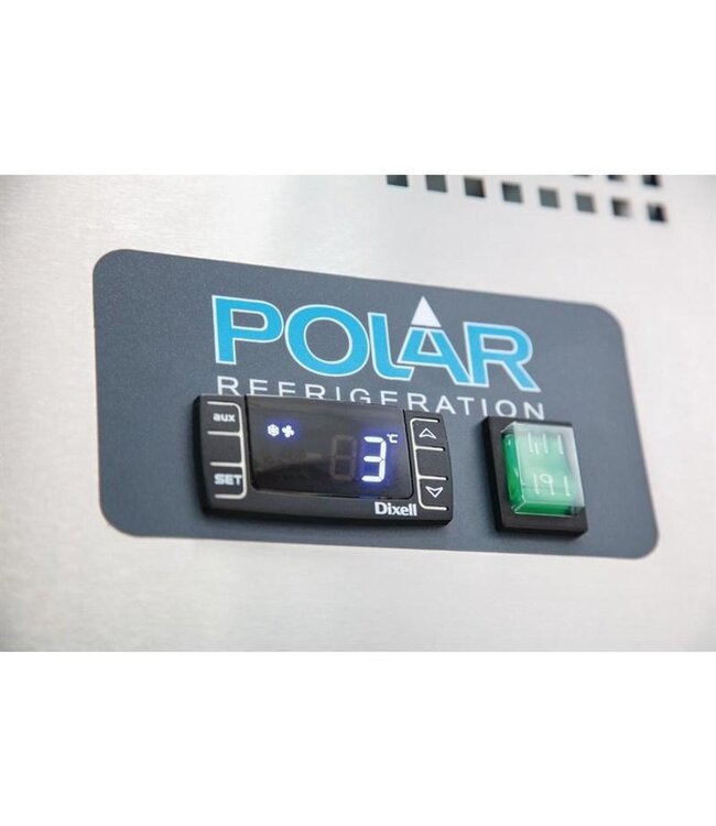 Pizzawerkbank geforceerde koeling | 3 Deurs | (H)100x(B)202x(D)80cm