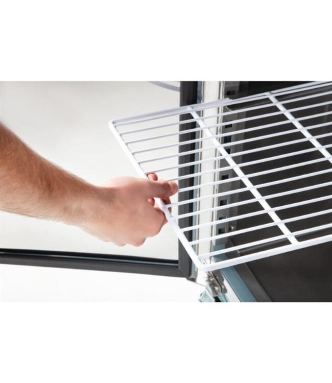 Koelwerkbank RVS | 2 Deurs | 282L | (H)85x(B)136x(D)70cm