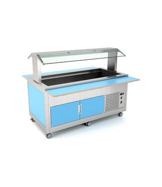 Rocam Gekoelde buffetwagen KIDS 4 R | 4x 1/1GN | Statisch | Laag model