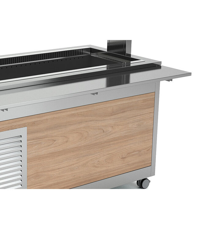 Gekoelde buffetwagen KIDS 5 RV | 5x 1/1GN | Geventileerd | Laag model
