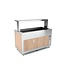 Verwarmde buffetwagen KIDS 4 BM SEP | 4x 1/1GN | Bain-marie | Laag model