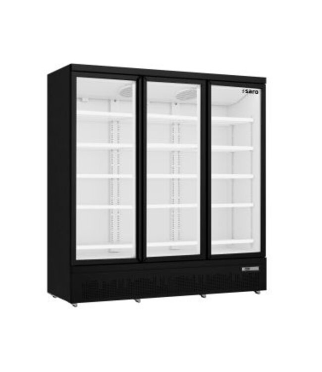 Flessenkoelkast GTK1530 | 3 Glazen deuren | 1530L | (H)200,3x(B)188x(D)71cm