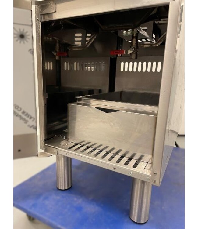 Occasion: Friteuse | staand model | elektrisch | 12 liter | 9kW | (B)40x(D)71,8x(H)85cm