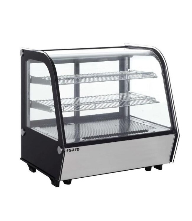 Koelvitrine Lisbeth 120 | Tafelmodel | 120 Liter | Gebogen glas