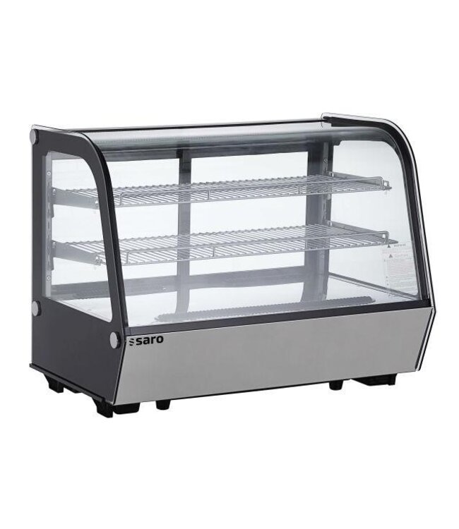 Koelvitrine Lisbeth 160 | Tafelmodel | 160 Liter | Gebogen glas