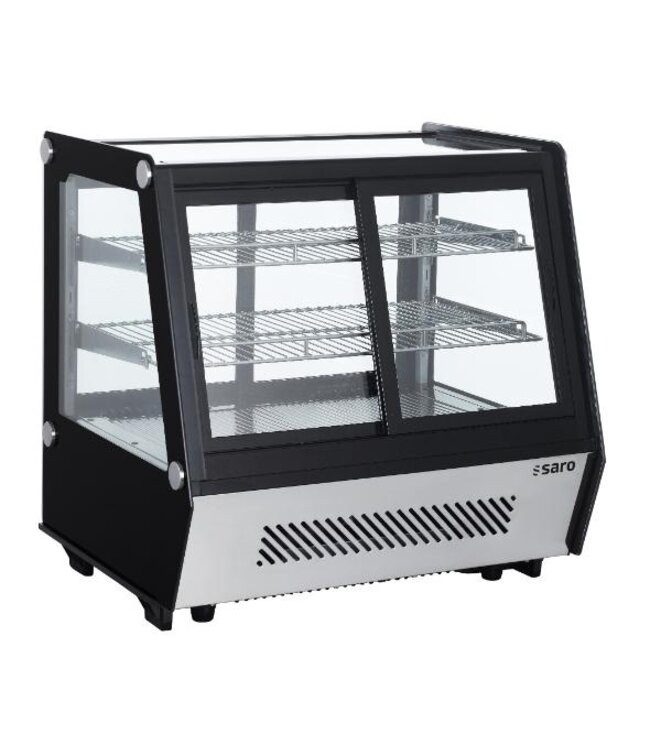 Opzetkoelvitrine Self 125K | 125 Liter | Schuin glas
