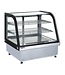 Saro Drop-in koelvitrine Irene 120 BI | 115 Liter | Gebogen glas