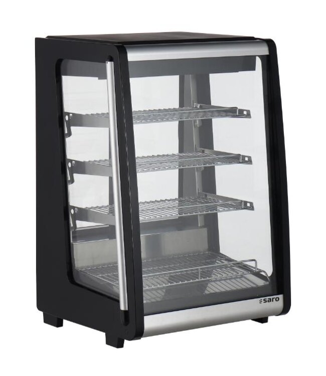 Koelvitrine ALBA | Tafelmodel | 129 Liter | Recht glas