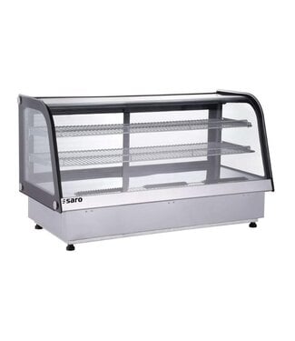 Saro Drop-in koelvitrine Irene 202 BI | 200 Liter | Gebogen glas