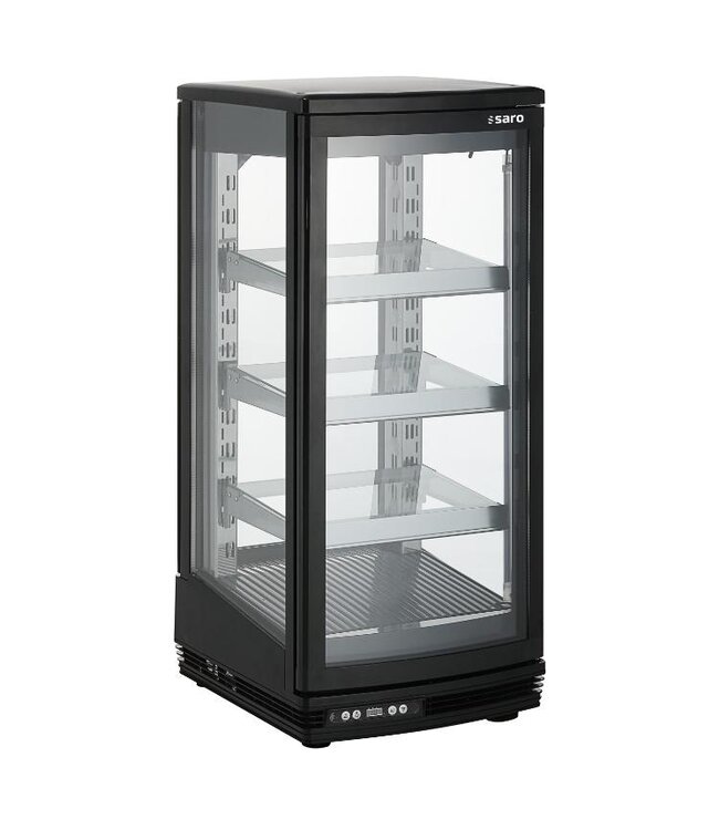 Koelvitrine SC 95 | Tafelmodel | 93 Liter | Zwart