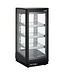 Saro Koelvitrine SC 95 | Tafelmodel | 93 Liter | Zwart