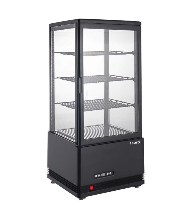 Koelvitrine SC 70 AV | Tafelmodel | 68 Liter | Zwart
