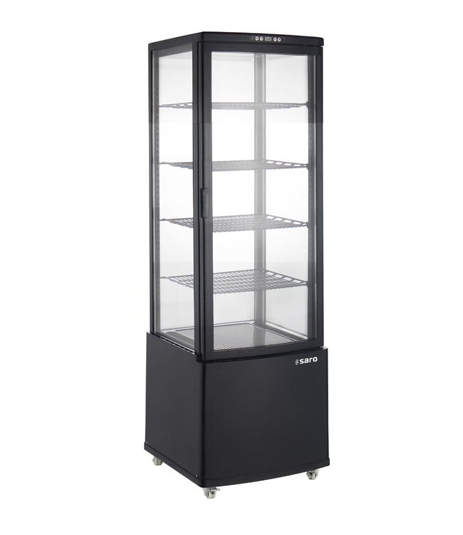 Koelvitrine Phil | Staand | 235 Liter | Zwart